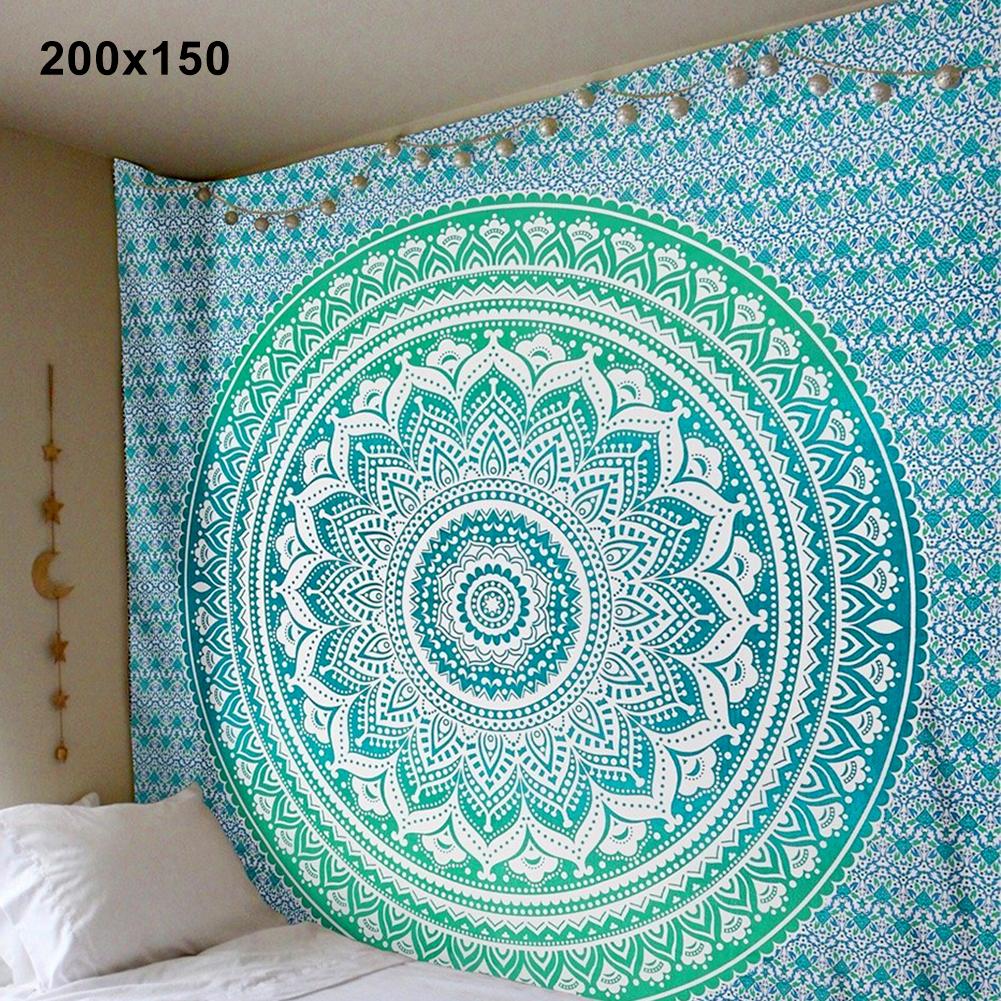 Bohemian Mandala Wall Tapestry or Yoga room decor