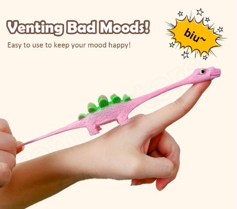 Jouets rigolos lance-dinosaures à catapulte