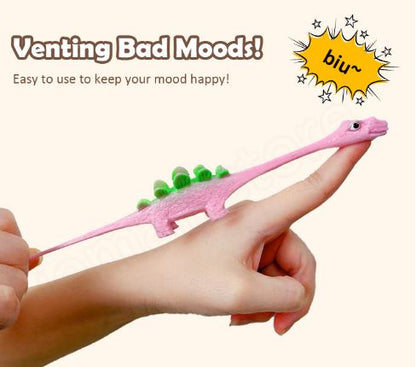 Jouets rigolos lance-dinosaures à catapulte