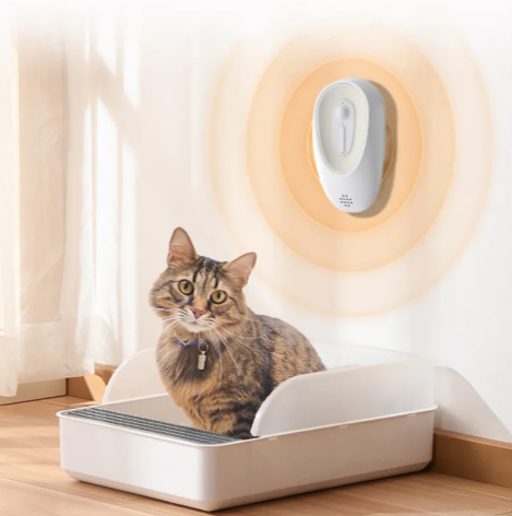 Désodorisant pour litières pour chats