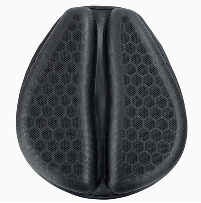 Coussin de siège de moto en gel avec structure en nid d'abeille