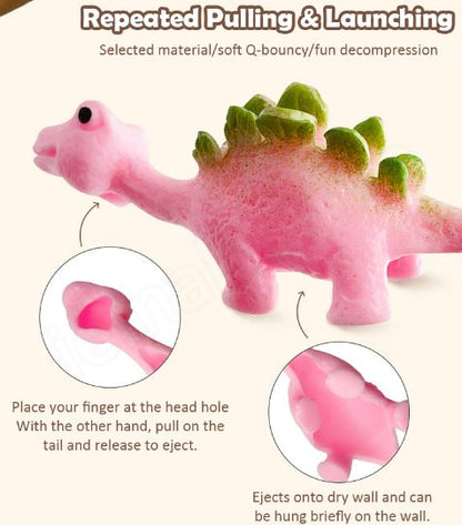 Jouets rigolos lance-dinosaures à catapulte