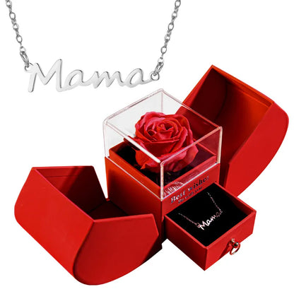 Boîte à bijoux de Noël Collier