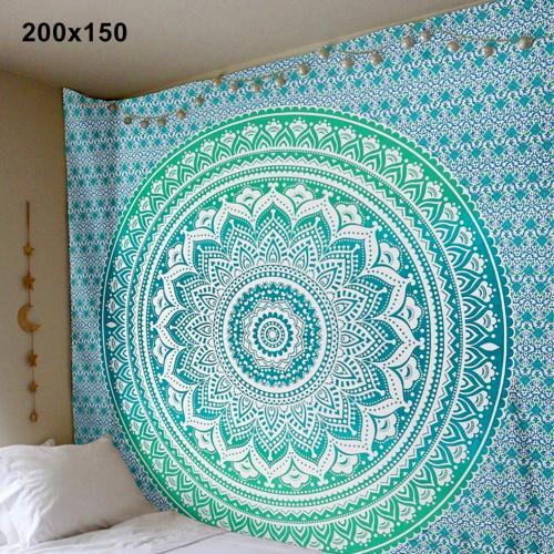 Bohemian Mandala Wall Tapestry or Yoga room decor