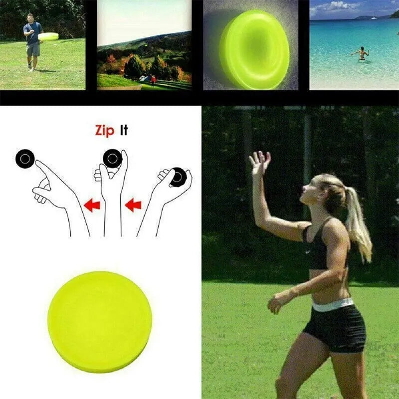Jeu de lancer de mini-disques volants