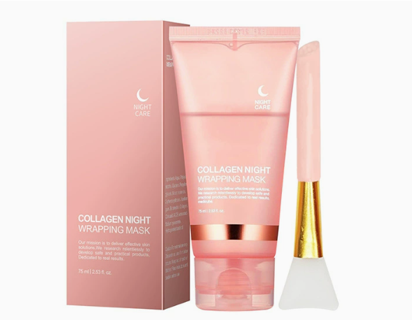 Masque exfoliant hydratant au collagène