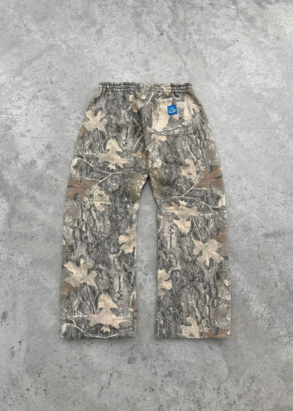 Sweat à capuche rétro camouflage urbain
