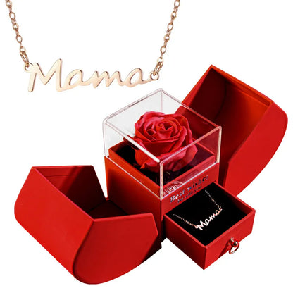 Boîte à bijoux de Noël Collier