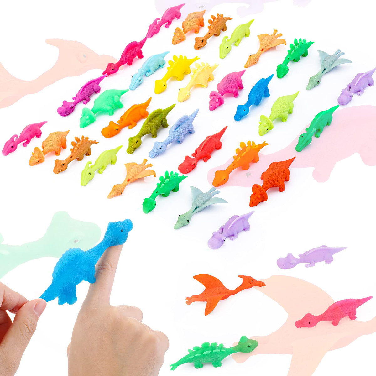 Jouets rigolos lance-dinosaures à catapulte