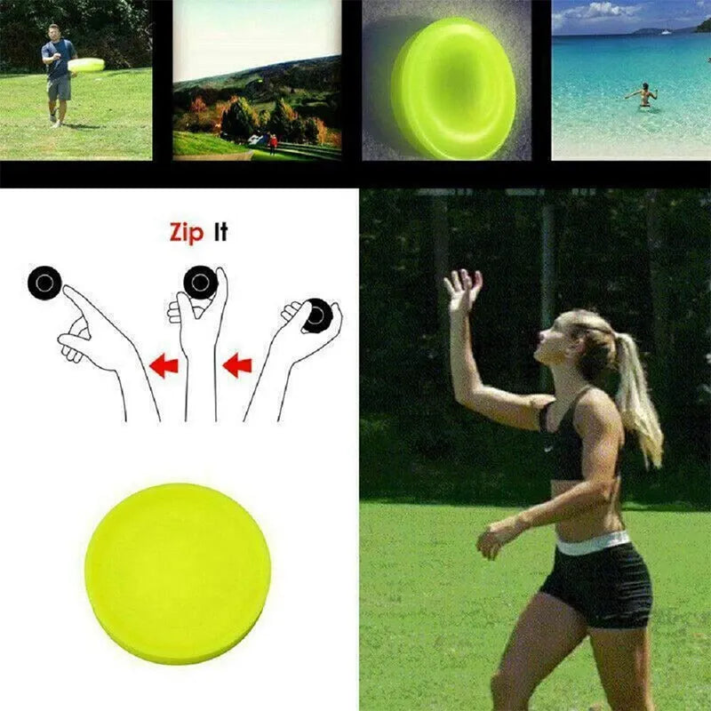 Jeu de lancer de mini-disques volants