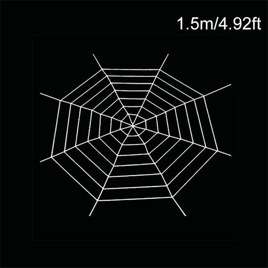 Halloween Big Plush Spider Horror Halloween Decoration Party Prop Outdoor Giant Spider Decor 30-200cm Chamber Prank Black Spider