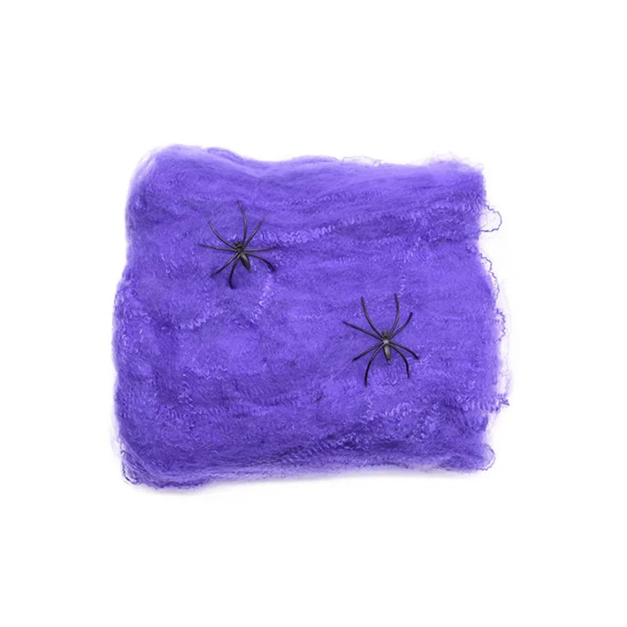 Halloween Big Plush Spider Horror Halloween Decoration Party Prop Outdoor Giant Spider Decor 30-200cm Chamber Prank Black Spider