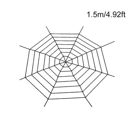 Halloween Big Plush Spider Horror Halloween Decoration Party Prop Outdoor Giant Spider Decor 30-200cm Chamber Prank Black Spider