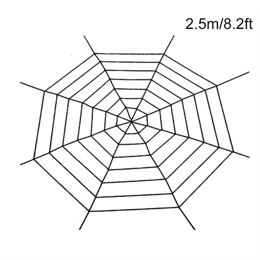 Halloween Big Plush Spider Horror Halloween Decoration Party Prop Outdoor Giant Spider Decor 30-200cm Chamber Prank Black Spider