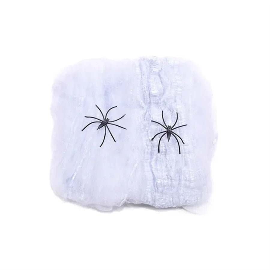 Halloween Big Plush Spider Horror Halloween Decoration Party Prop Outdoor Giant Spider Decor 30-200cm Chamber Prank Black Spider
