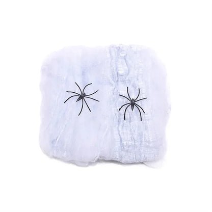 Halloween Big Plush Spider Horror Halloween Decoration Party Prop Outdoor Giant Spider Decor 30-200cm Chamber Prank Black Spider