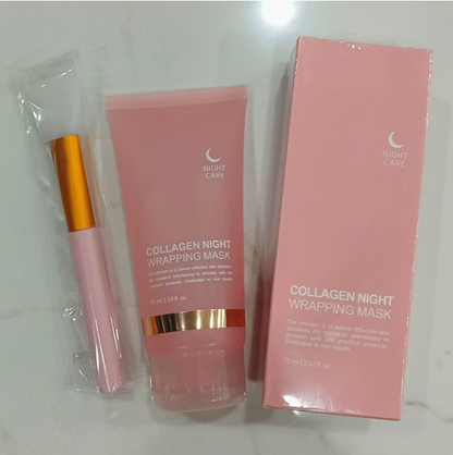 Masque exfoliant hydratant au collagène