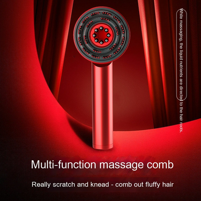 Masseur de cuir chevelu en forme de peigne