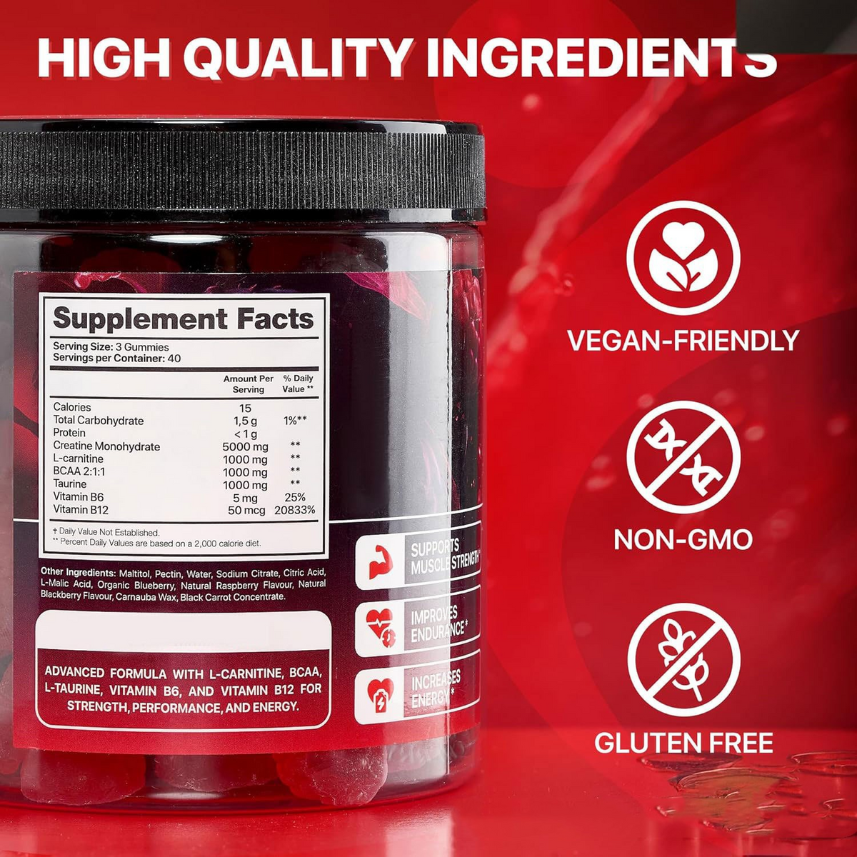 Gummies « Booster Musculaire »