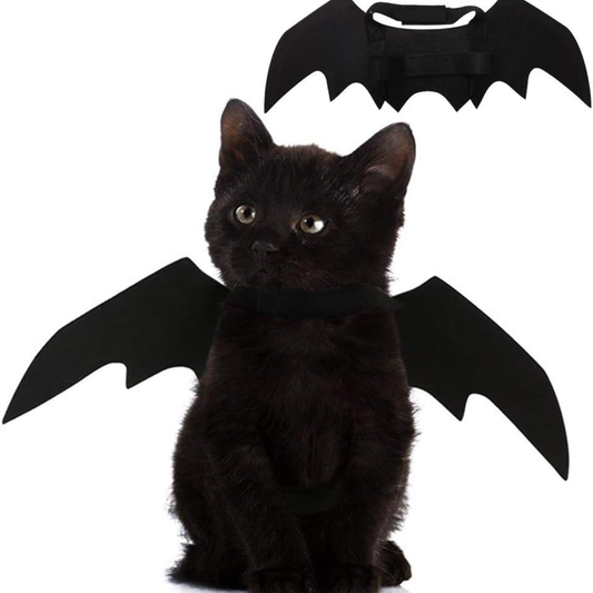 Lightweight Bat Wings Costume for Cats and Small Dogs