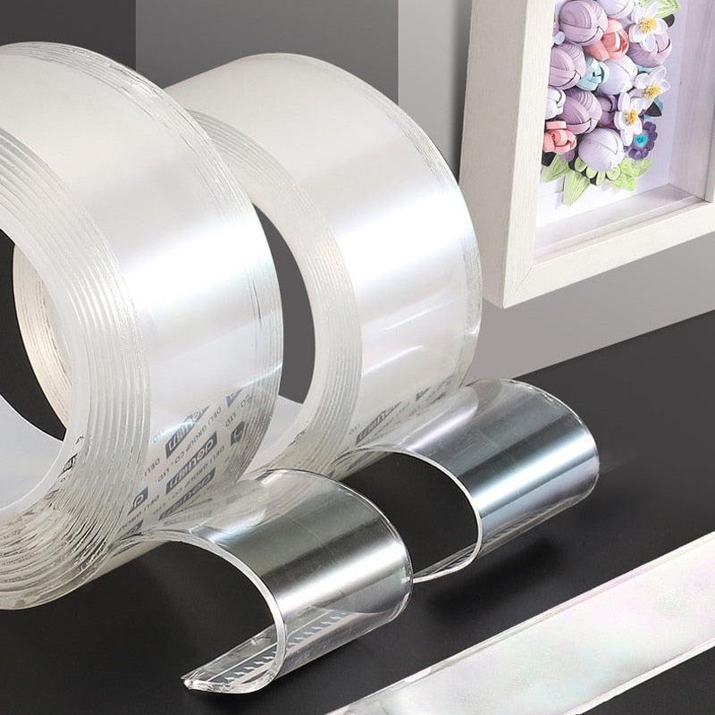 Ruban adhésif double face transparent Nano Tape