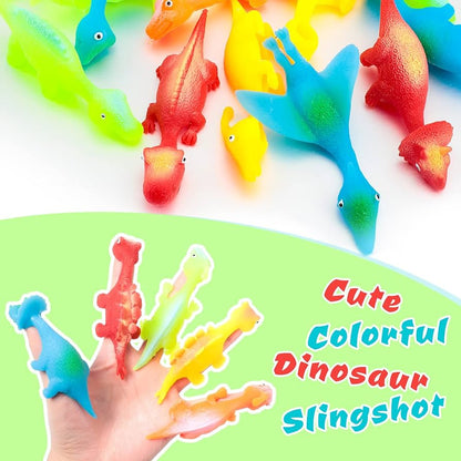 Jouets rigolos lance-dinosaures à catapulte