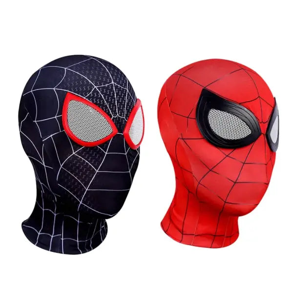 Spider Man Halloween Mask Red Roleplay Costume Accessory